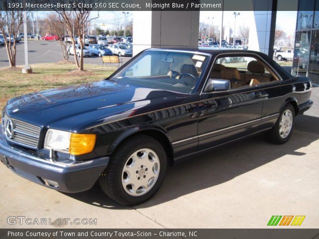 1991 Mercedes-Benz S Class 560 SEC Coupe in Midnight Blue