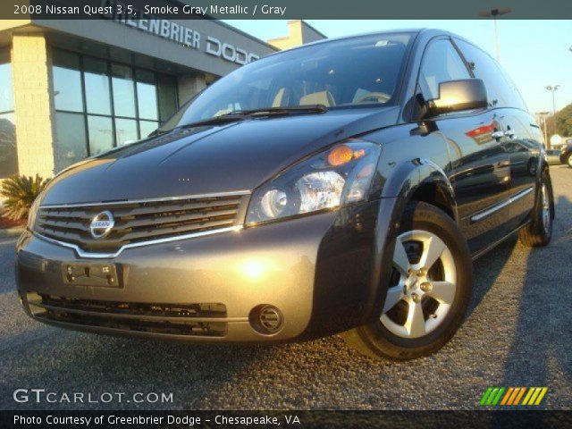 2008 Nissan Quest 3.5 in Smoke Gray Metallic
