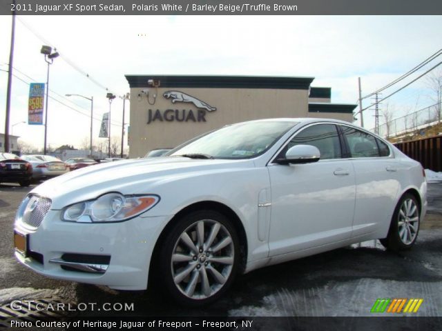 2011 Jaguar XF Sport Sedan in Polaris White
