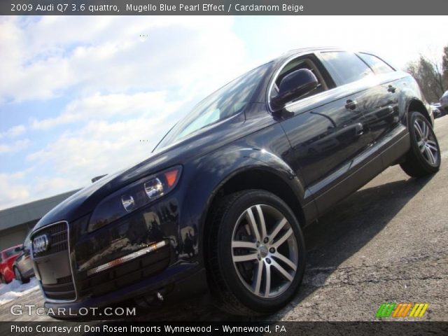 2009 Audi Q7 3.6 quattro in Mugello Blue Pearl Effect