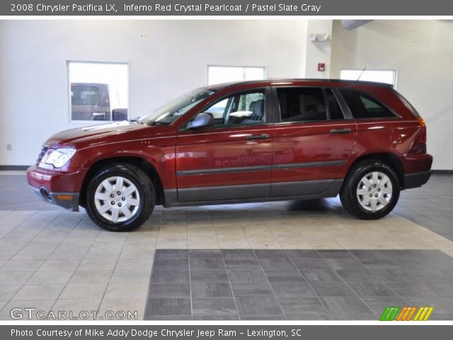 2008 Chrysler Pacifica LX in Inferno Red Crystal Pearlcoat