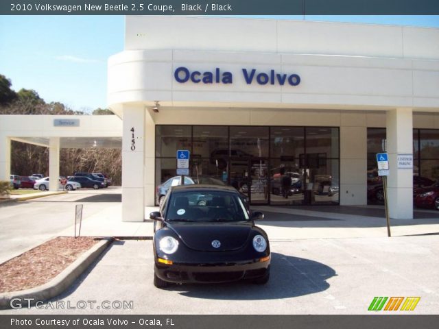 2010 Volkswagen New Beetle 2.5 Coupe in Black