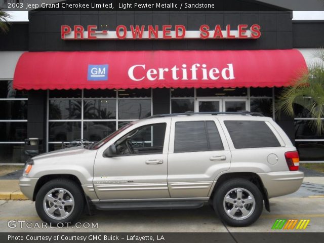 2003 Jeep Grand Cherokee Limited in Light Pewter Metallic
