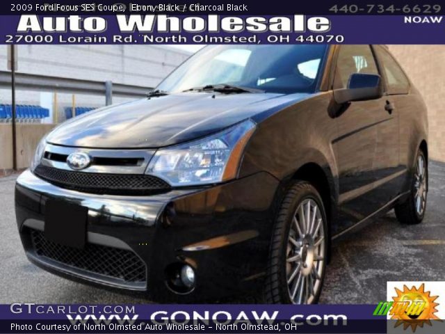 2009 Ford Focus SES Coupe in Ebony Black