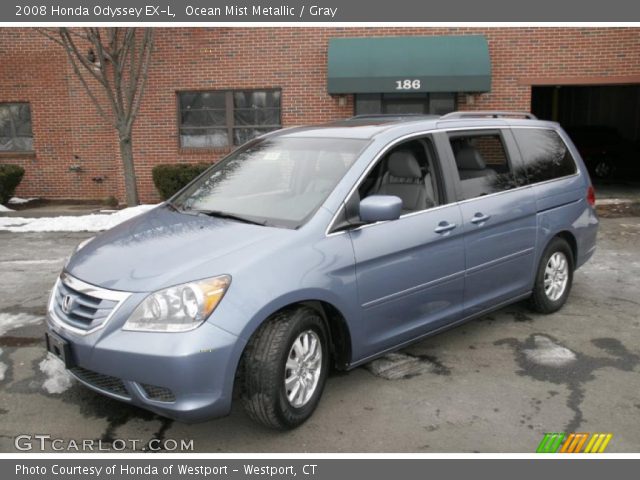 2008 Honda Odyssey EX-L in Ocean Mist Metallic