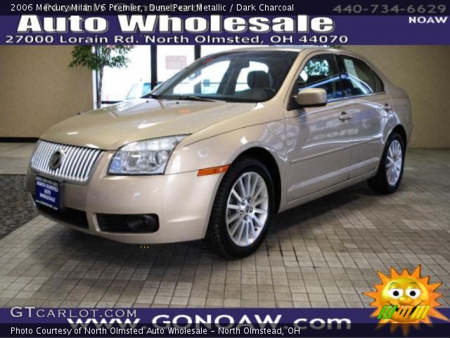 2006 Mercury Milan V6 Premier in Dune Pearl Metallic