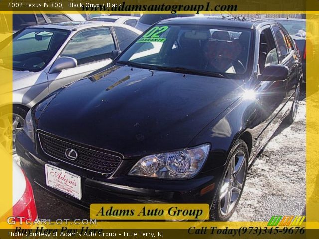 2002 Lexus IS 300 in Black Onyx