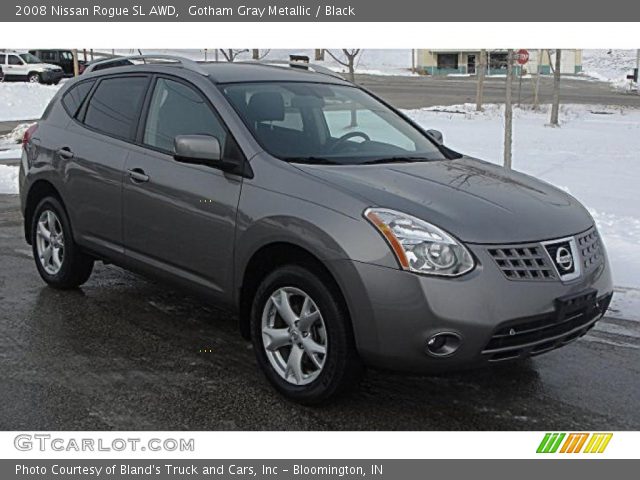 2008 Nissan Rogue SL AWD in Gotham Gray Metallic