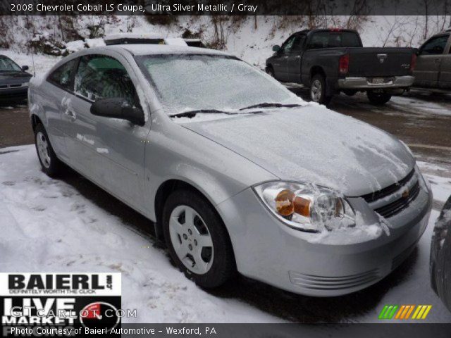 2008 Chevrolet Cobalt LS Coupe in Ultra Silver Metallic