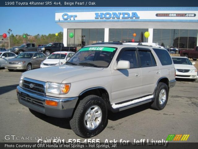 1998 Toyota 4Runner SR5 4x4 in Beige Pearl