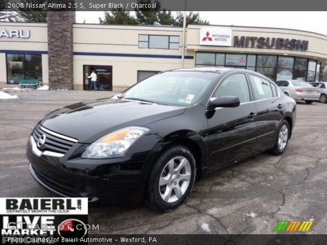 2008 Nissan Altima 2.5 S in Super Black