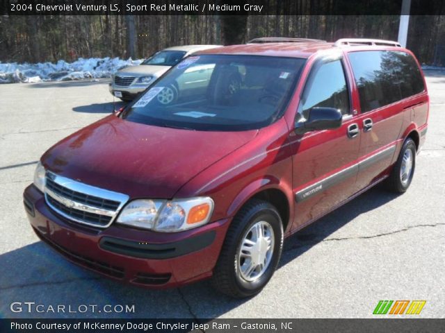 2004 Chevrolet Venture LS in Sport Red Metallic