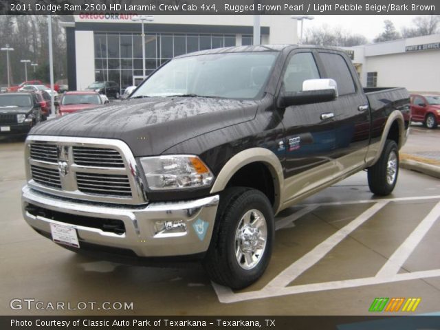 2011 Dodge Ram 2500 HD Laramie Crew Cab 4x4 in Rugged Brown Pearl