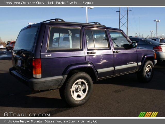 1999 Jeep Cherokee Classic 4x4 in Patriot Blue Pearl