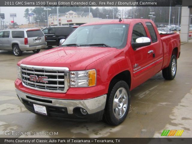 2011 GMC Sierra 1500 Texas Edition Extended Cab in Fire Red