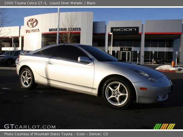 2000 Toyota Celica GT-S in Liquid Silver Metallic