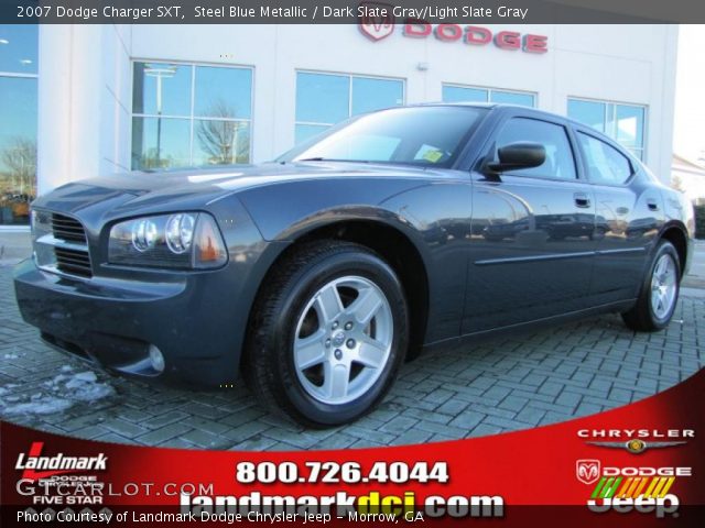 2007 Dodge Charger SXT in Steel Blue Metallic