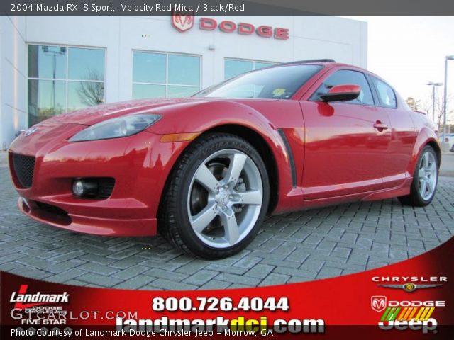 2004 Mazda RX-8 Sport in Velocity Red Mica
