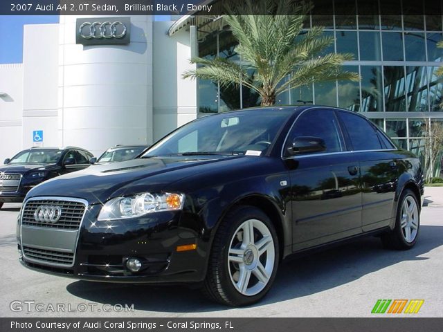 2007 Audi A4 2.0T Sedan in Brilliant Black