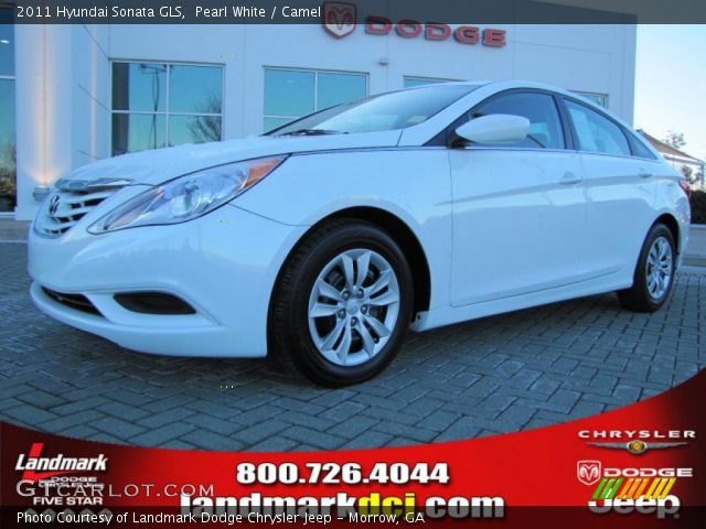 2011 Hyundai Sonata GLS in Pearl White