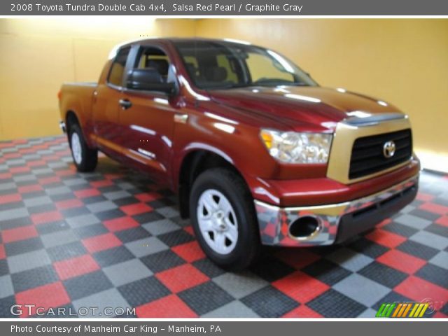 2008 Toyota Tundra Double Cab 4x4 in Salsa Red Pearl
