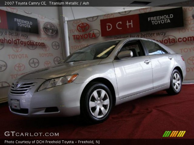 2007 Toyota Camry CE in Titanium Metallic