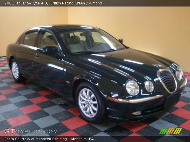 2001 Jaguar S-Type 4.0 in British Racing Green
