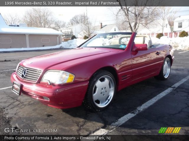 1996 Mercedes-Benz SL 320 Roadster in Imperial Red