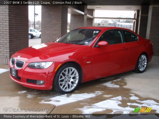 2007 BMW 3 Series 328i Coupe in Crimson Red