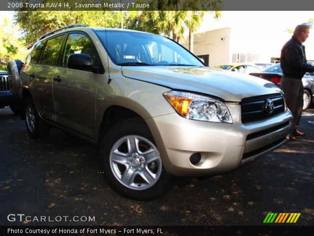 2008 Toyota RAV4 I4 in Savannah Metallic