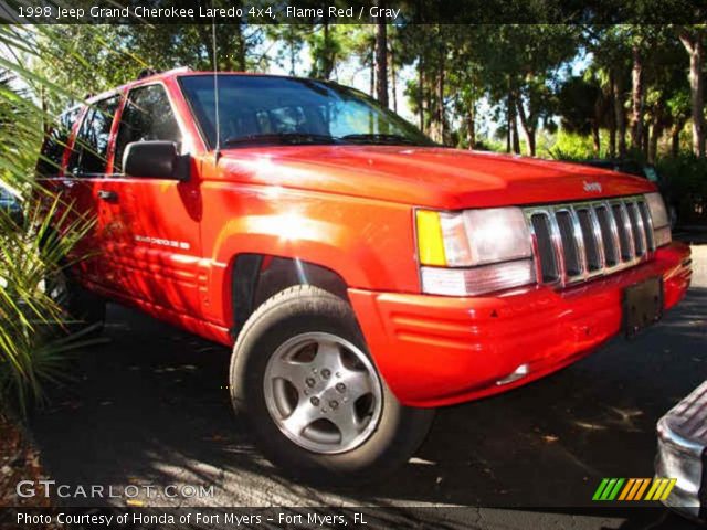 1998 Jeep Grand Cherokee Laredo 4x4 in Flame Red