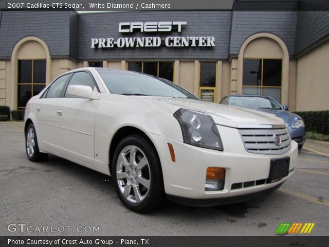 2007 Cadillac CTS Sedan in White Diamond
