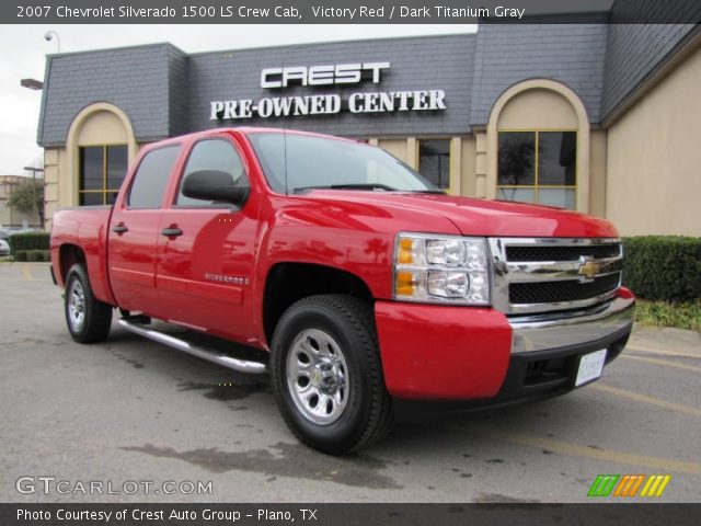 2007 Chevrolet Silverado 1500 LS Crew Cab in Victory Red