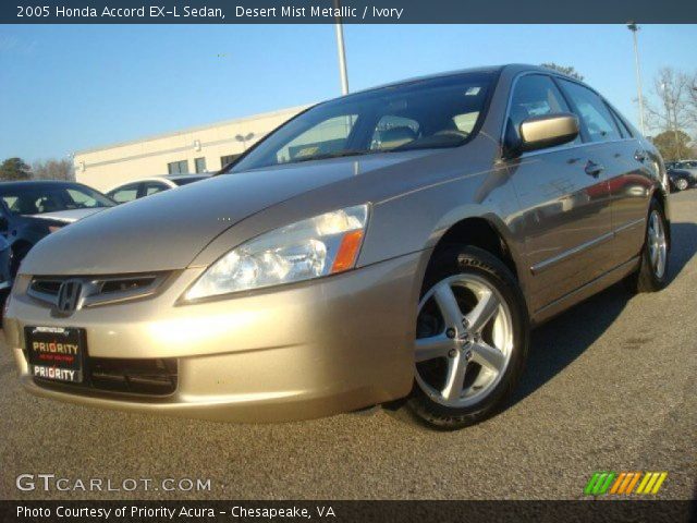 2005 Honda Accord EX-L Sedan in Desert Mist Metallic