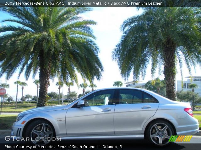 2009 Mercedes-Benz C 63 AMG in Iridium Silver Metallic