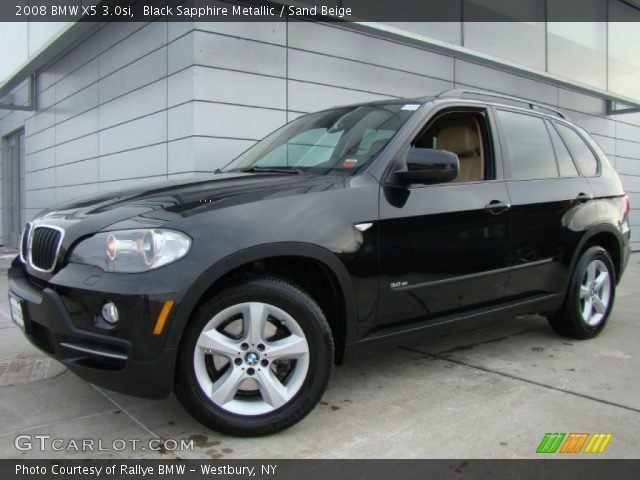 2008 BMW X5 3.0si in Black Sapphire Metallic