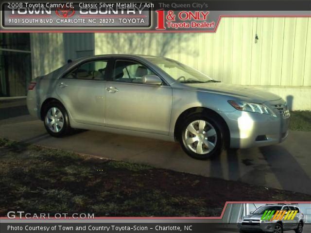 2008 Toyota Camry CE in Classic Silver Metallic