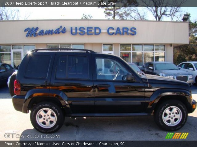 2007 Jeep Liberty Sport in Black Clearcoat
