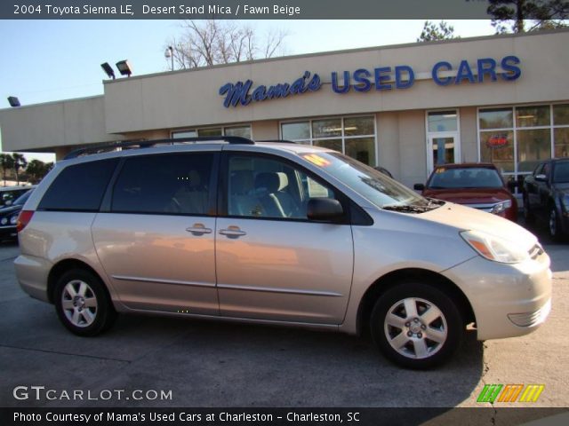 2004 Toyota Sienna LE in Desert Sand Mica