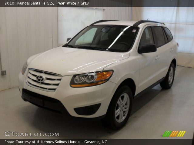 2010 Hyundai Santa Fe GLS in Pearl White