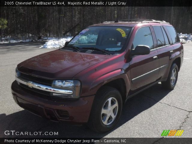 2005 Chevrolet TrailBlazer LS 4x4 in Majestic Red Metallic