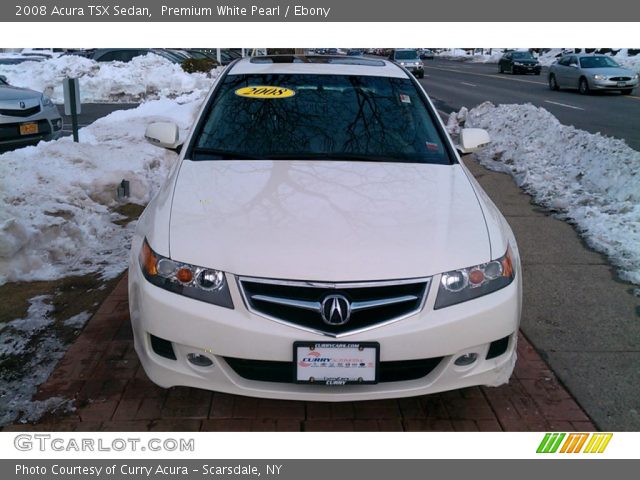 2008 Acura TSX Sedan in Premium White Pearl