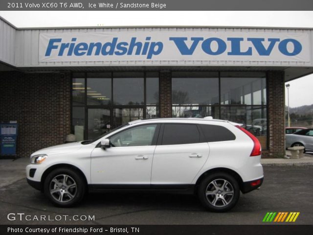2011 Volvo XC60 T6 AWD in Ice White