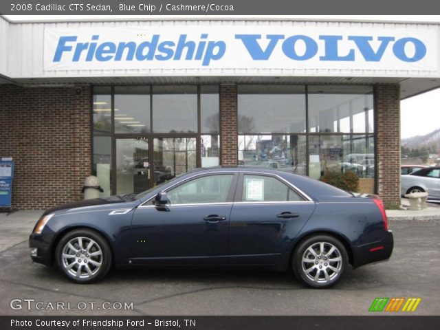 2008 Cadillac CTS Sedan in Blue Chip