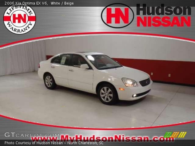 2006 Kia Optima EX V6 in White