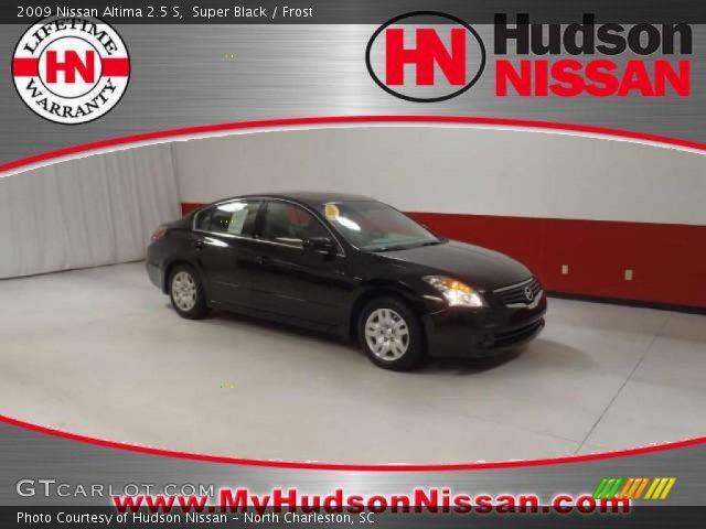 2009 Nissan Altima 2.5 S in Super Black