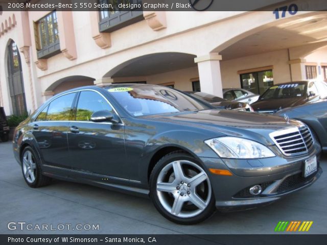 2008 Mercedes-Benz S 550 Sedan in designo Graphite