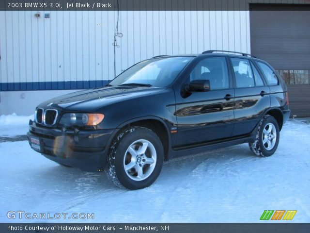 2003 BMW X5 3.0i in Jet Black