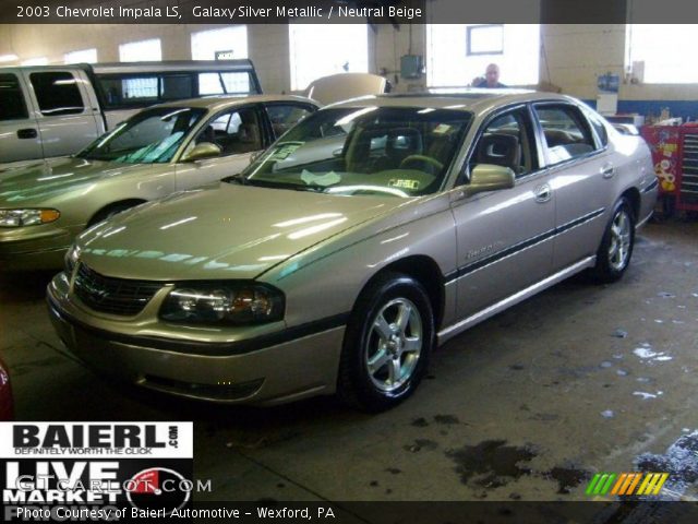 2003 Chevrolet Impala LS in Galaxy Silver Metallic