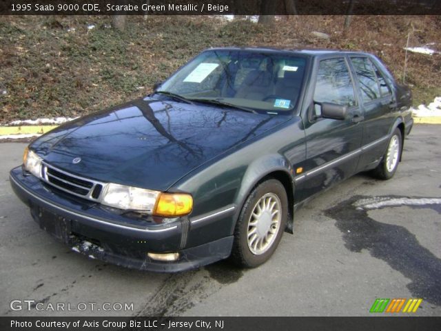 1995 Saab 9000 CDE in Scarabe Green Metallic